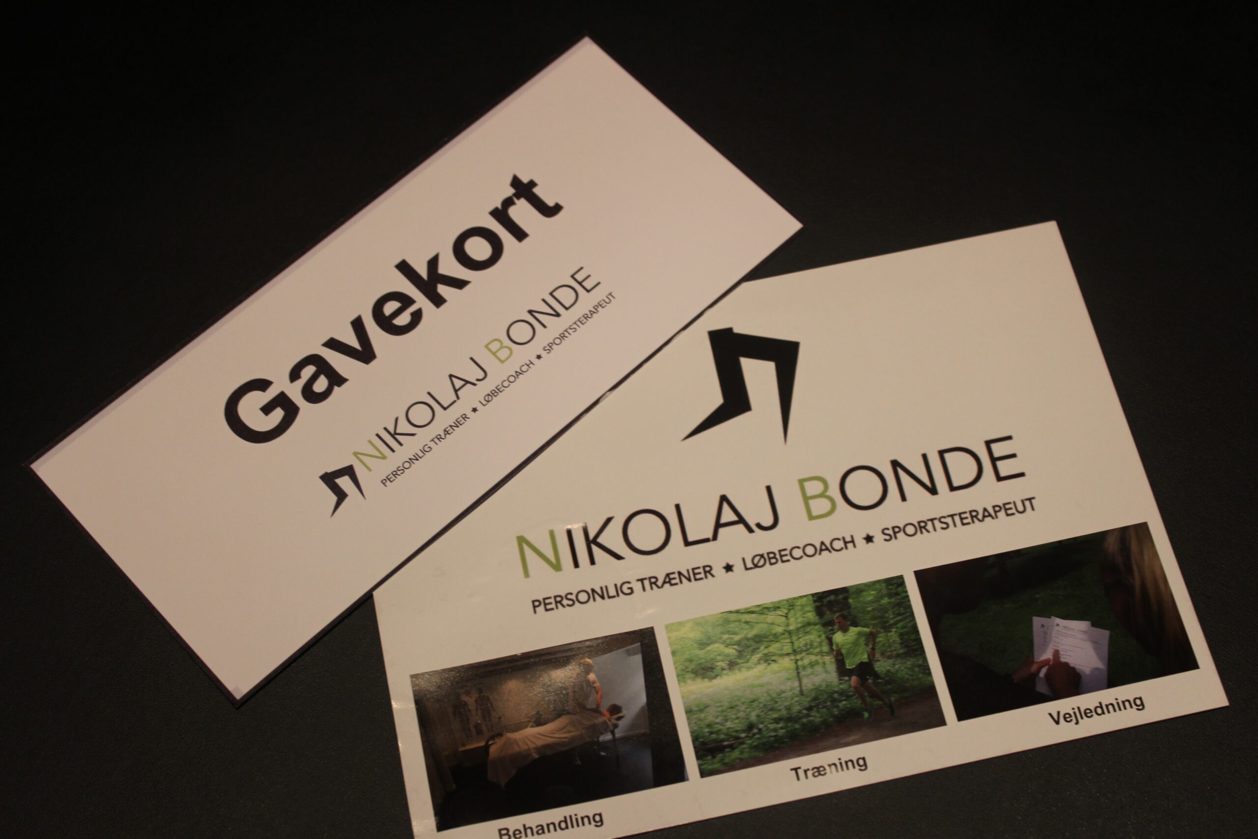 Gavekort træning